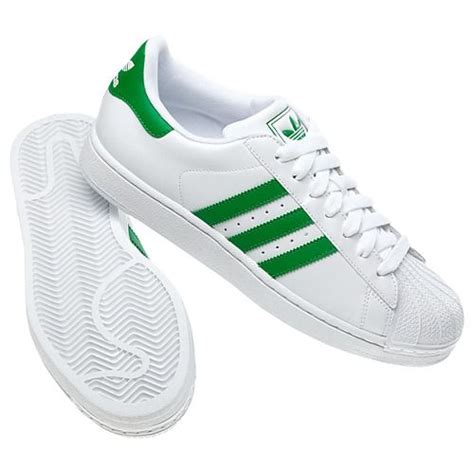 adidas superstar grüne streifen biene|Grun .